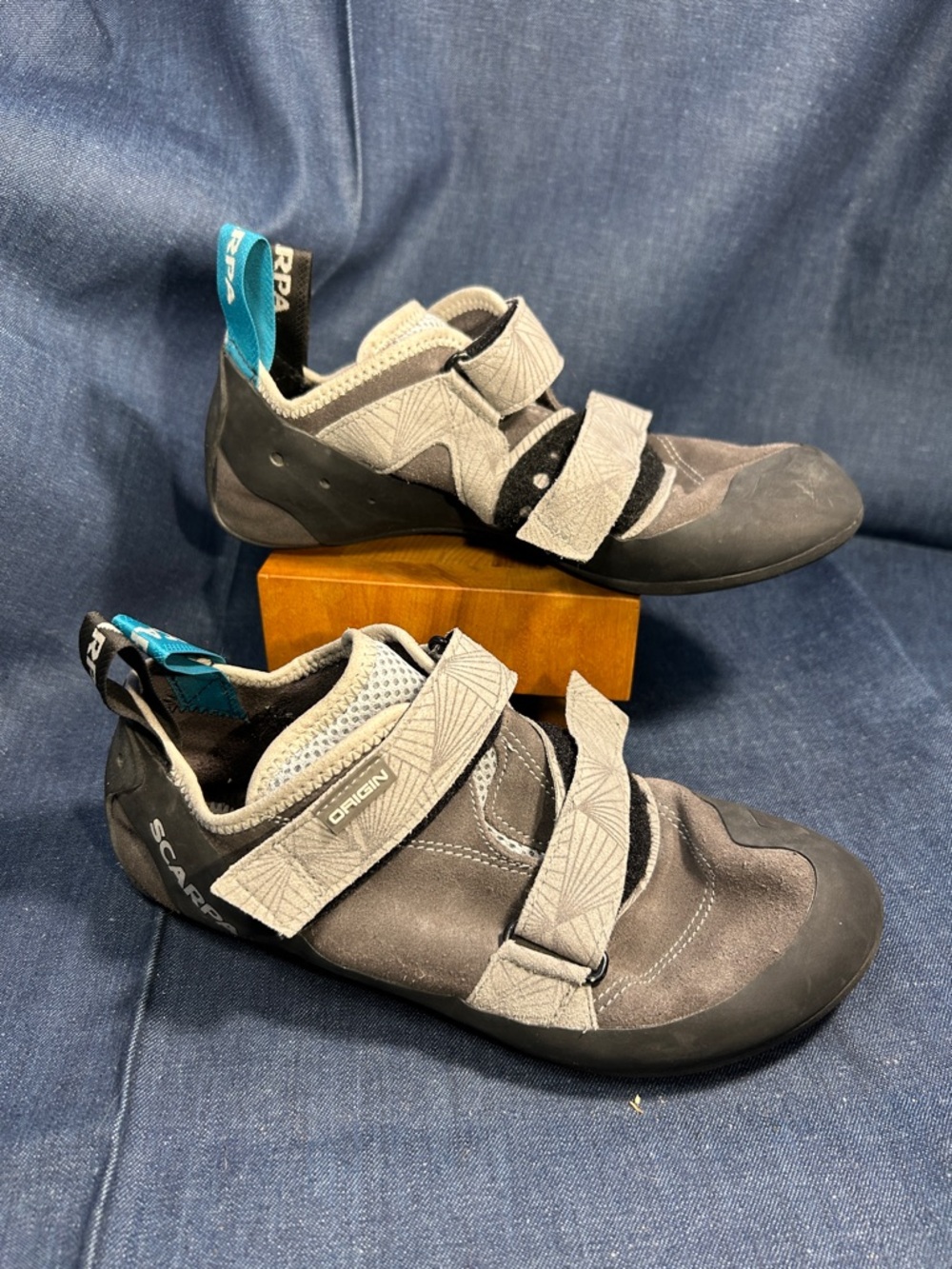 Scarpa climbing shoes